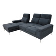 Mizu Fabric Push Back L-Shape Sofa MD6605